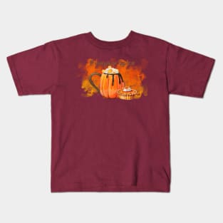 Pumpkin Spice Kids T-Shirt